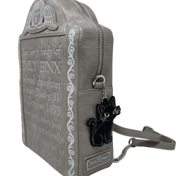 Loungefly Disney Hocus Pocus Tombstone Convertible Crossbody